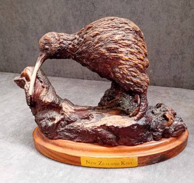 Resin cast animal