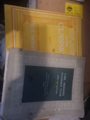 Old musical books