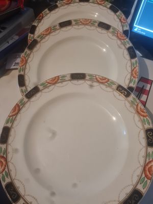 Set of 3 Berwick plates