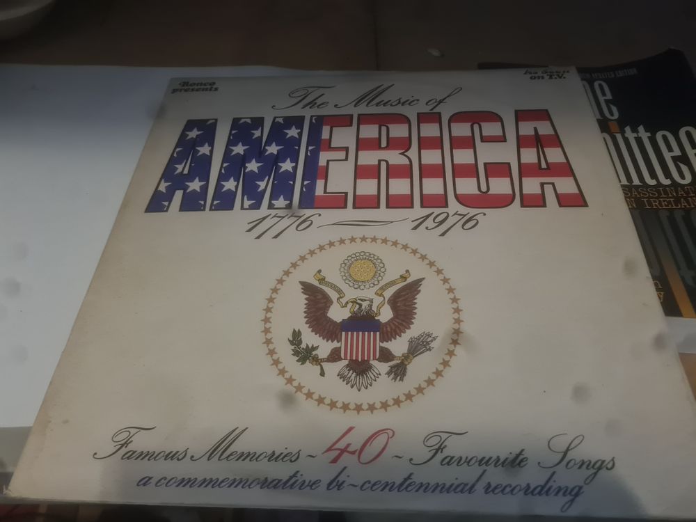 Lot 191: The music of America vinyl album