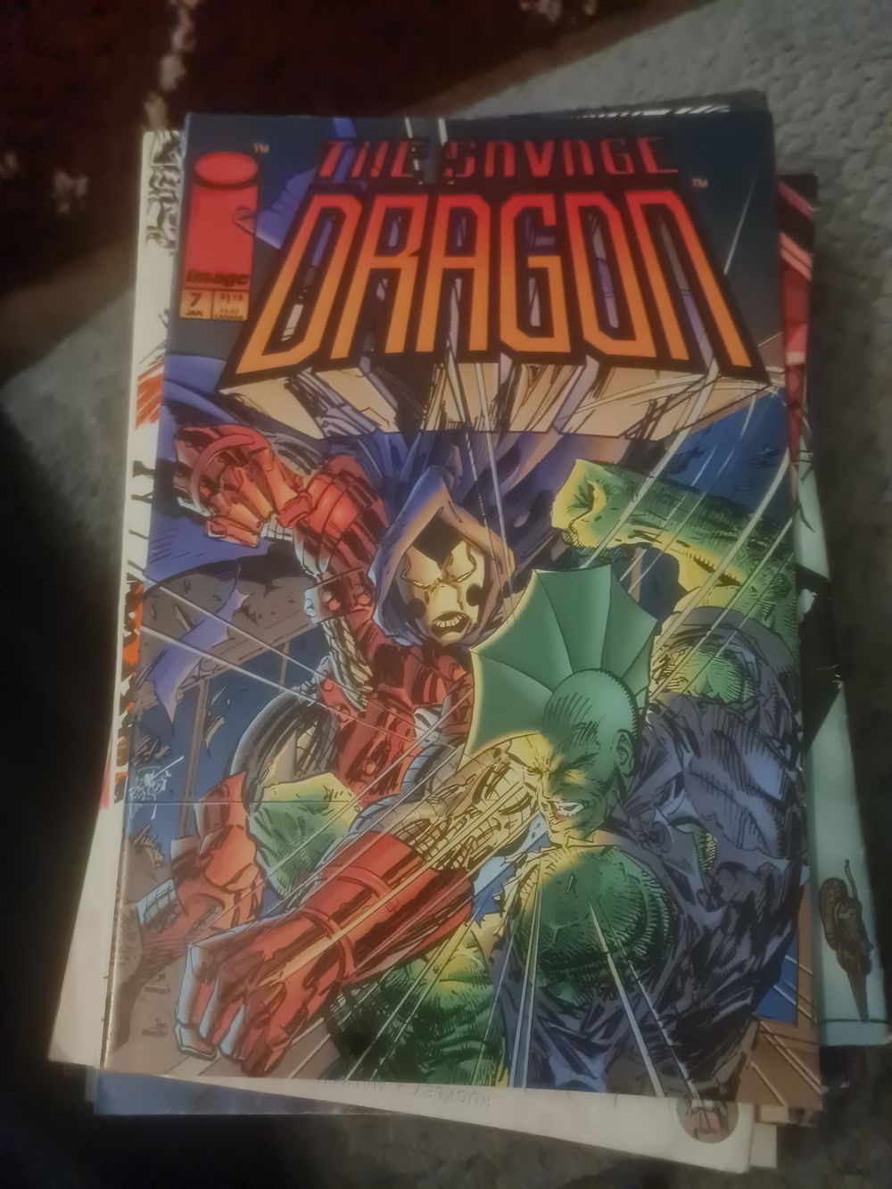 Lot 51: The savage dragon comic