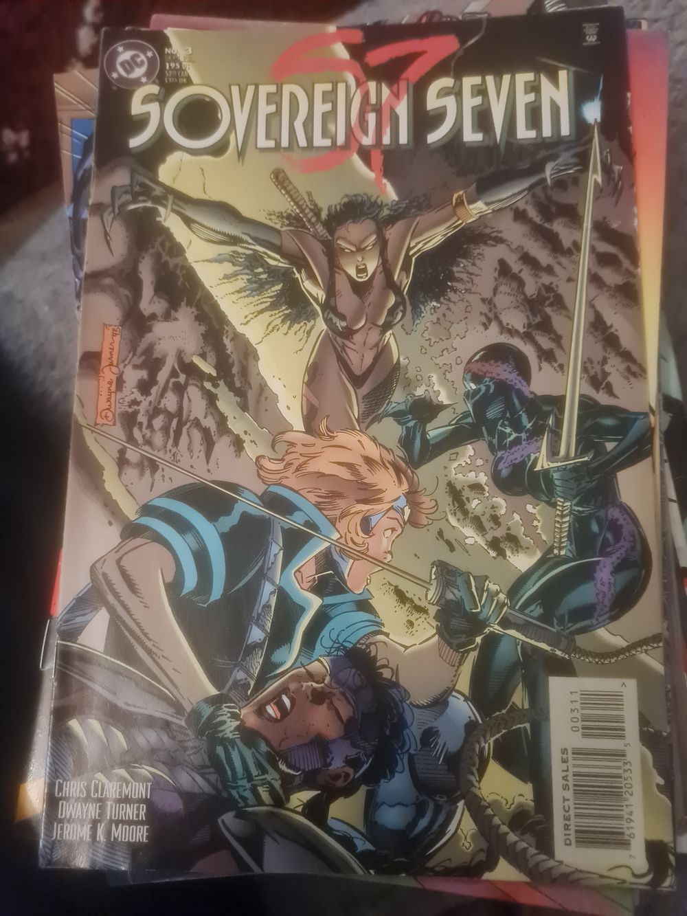 Lot 53: Sovereign seven dc comic