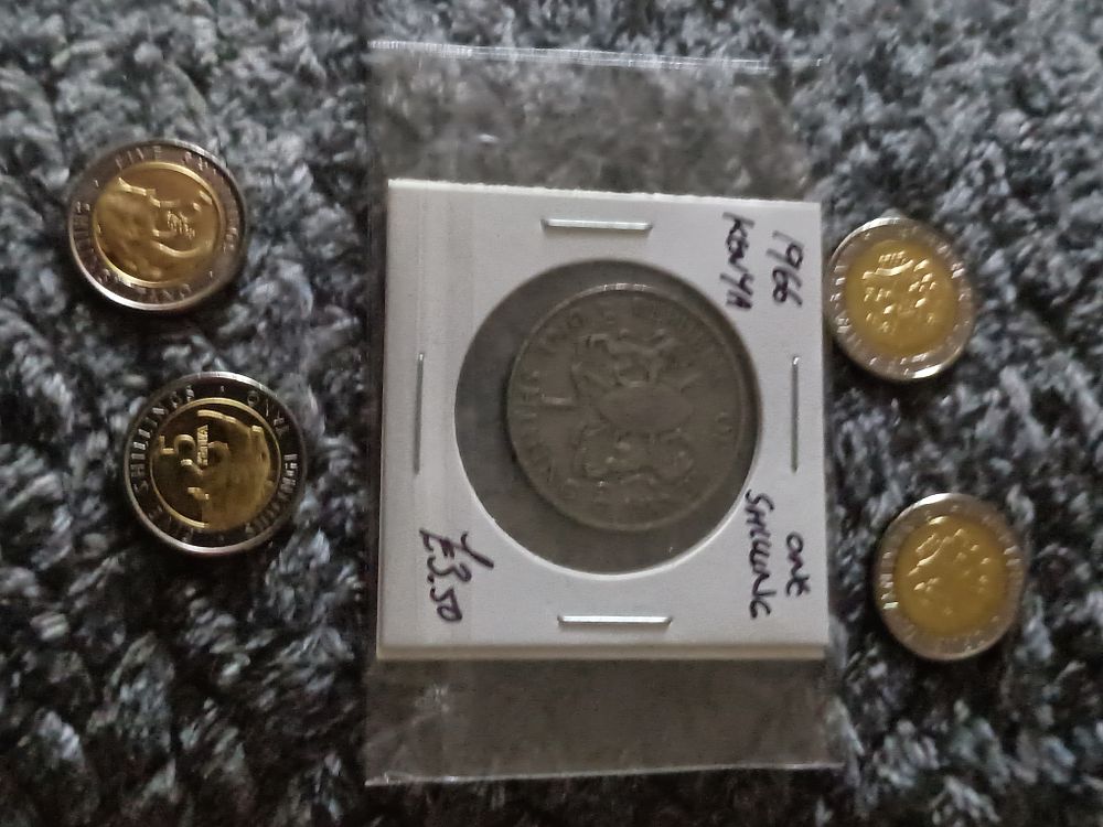 Lot 103: Collection of Kenya coins