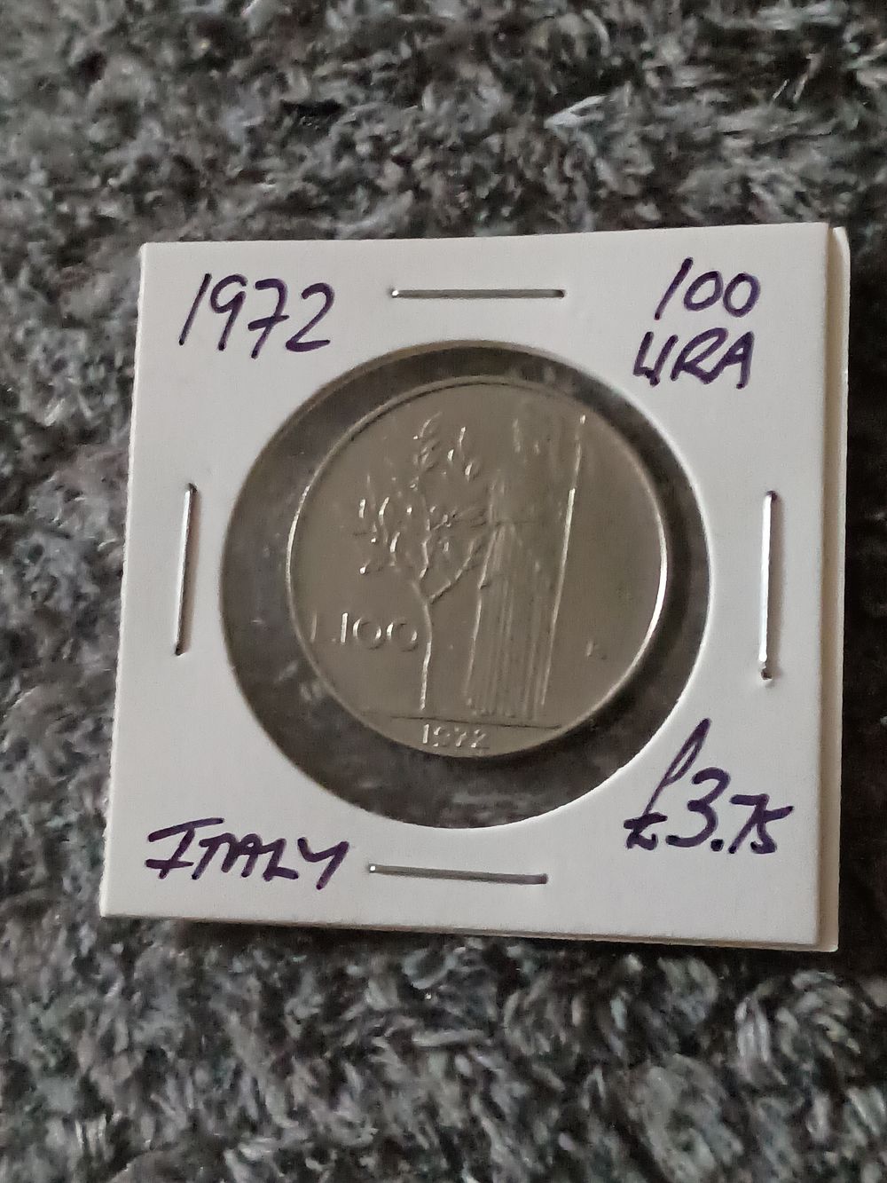Lot 109: 1972  Italian lira