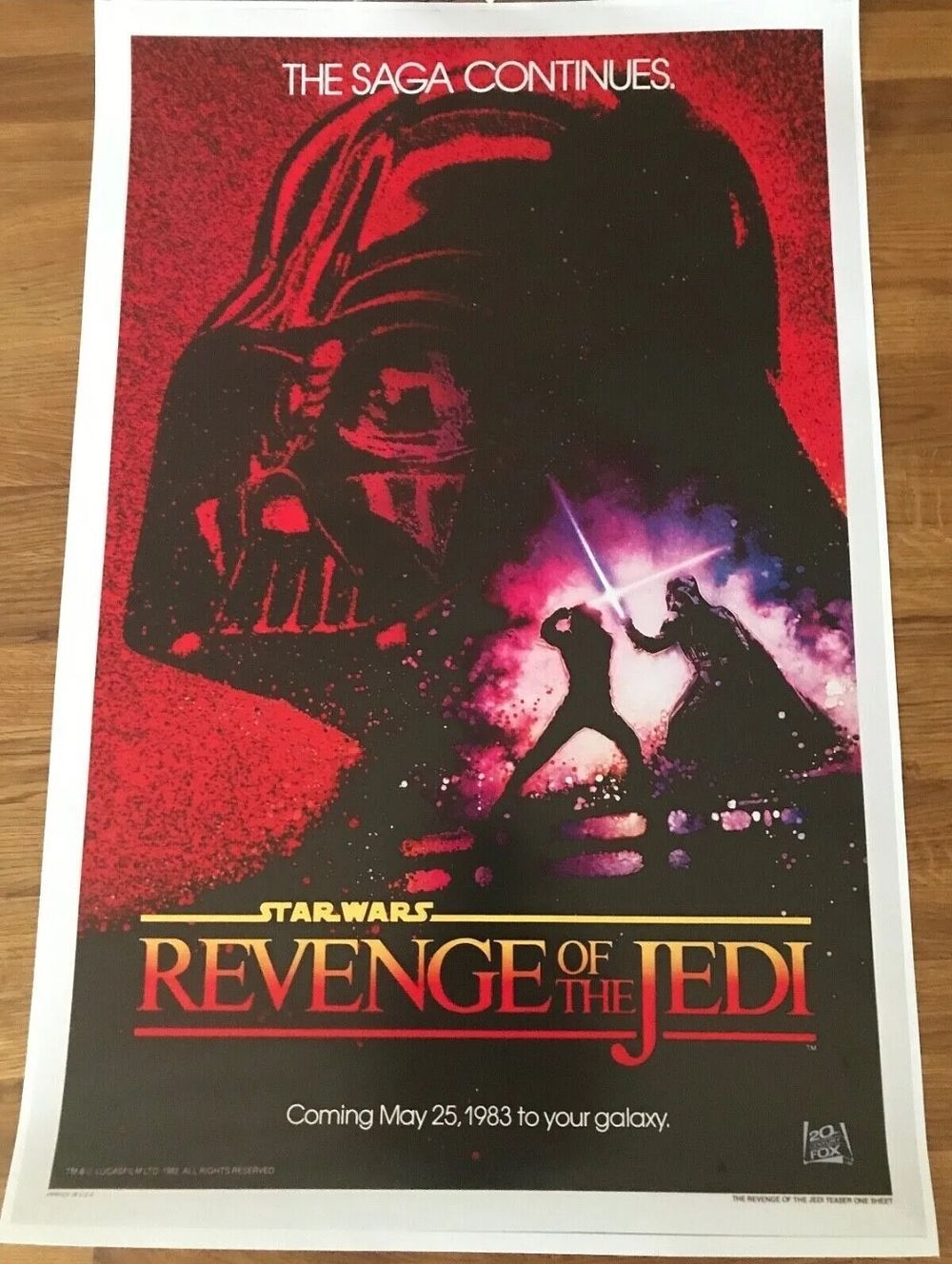 Lot 131: Large movie poster