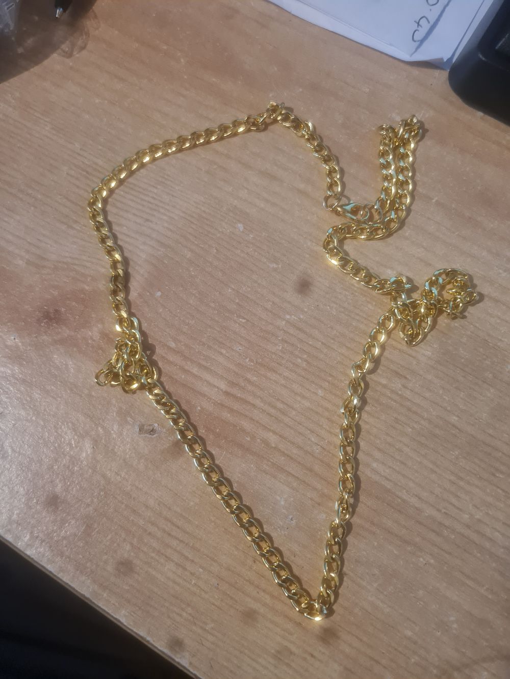 Lot 204: Large gents chain