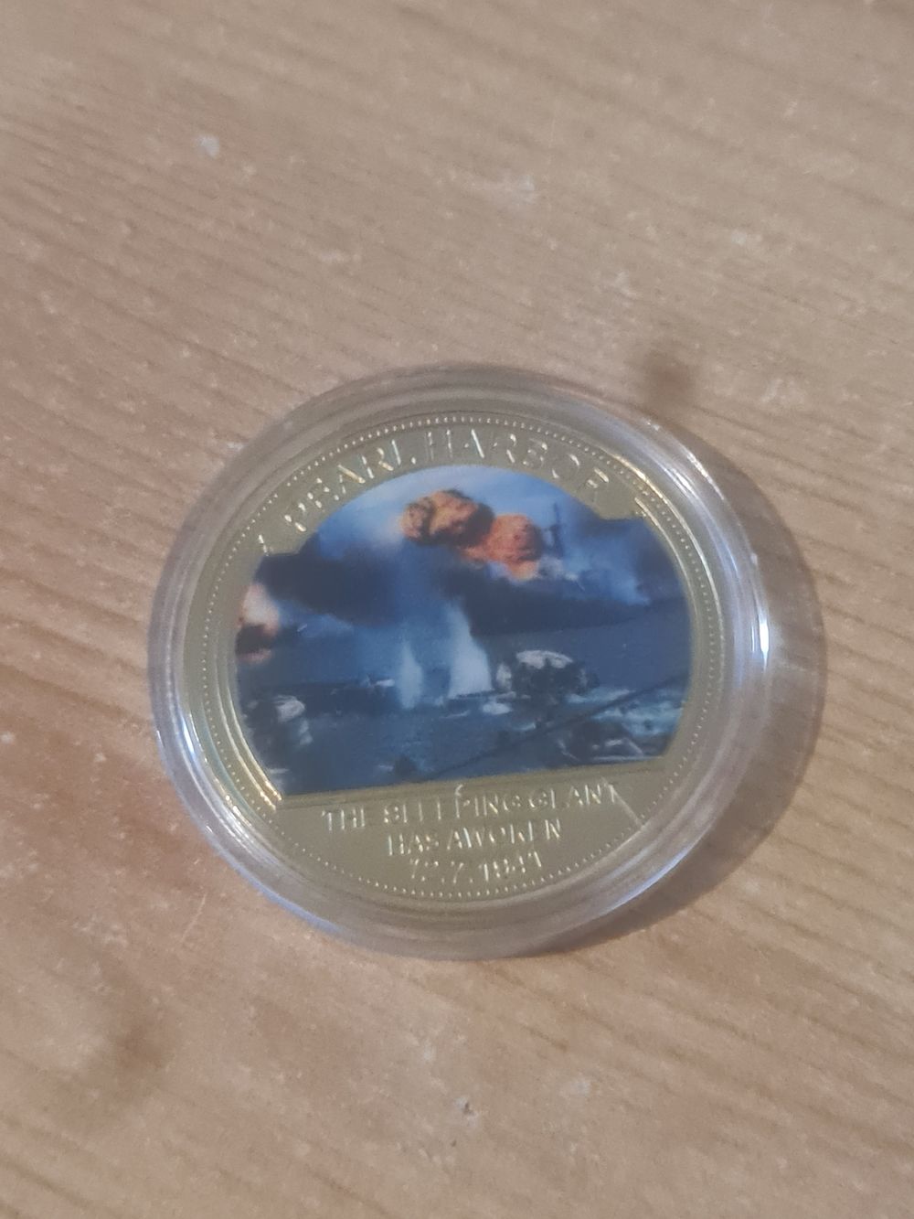 Lot 205: Pearl Harbour coin
