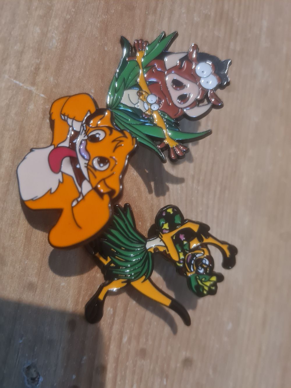 Lot 207: Lion king badges lot