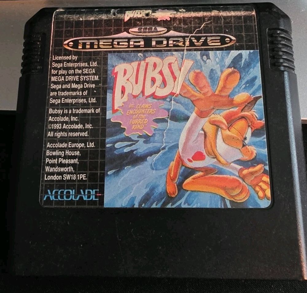 Lot 314: Sega mega drive game