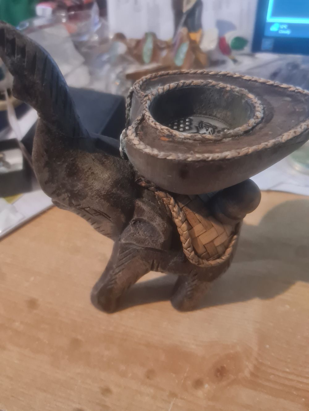 Lot 4d: Vintage candle holder