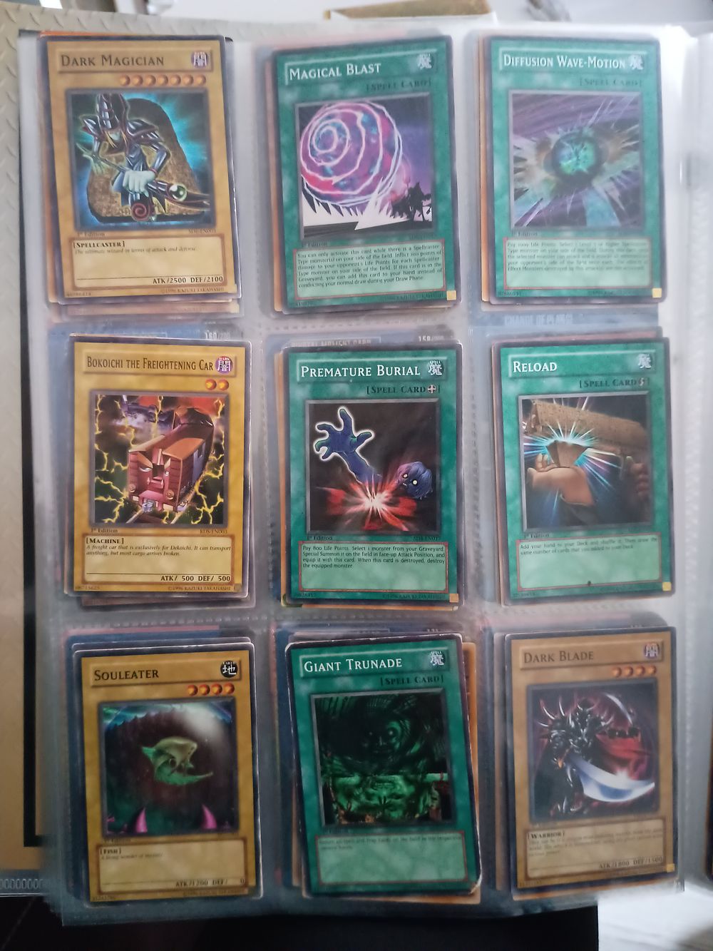 Lot 286a: 1st Edition Yu-Gi-Oh 1996 Collectors Cards