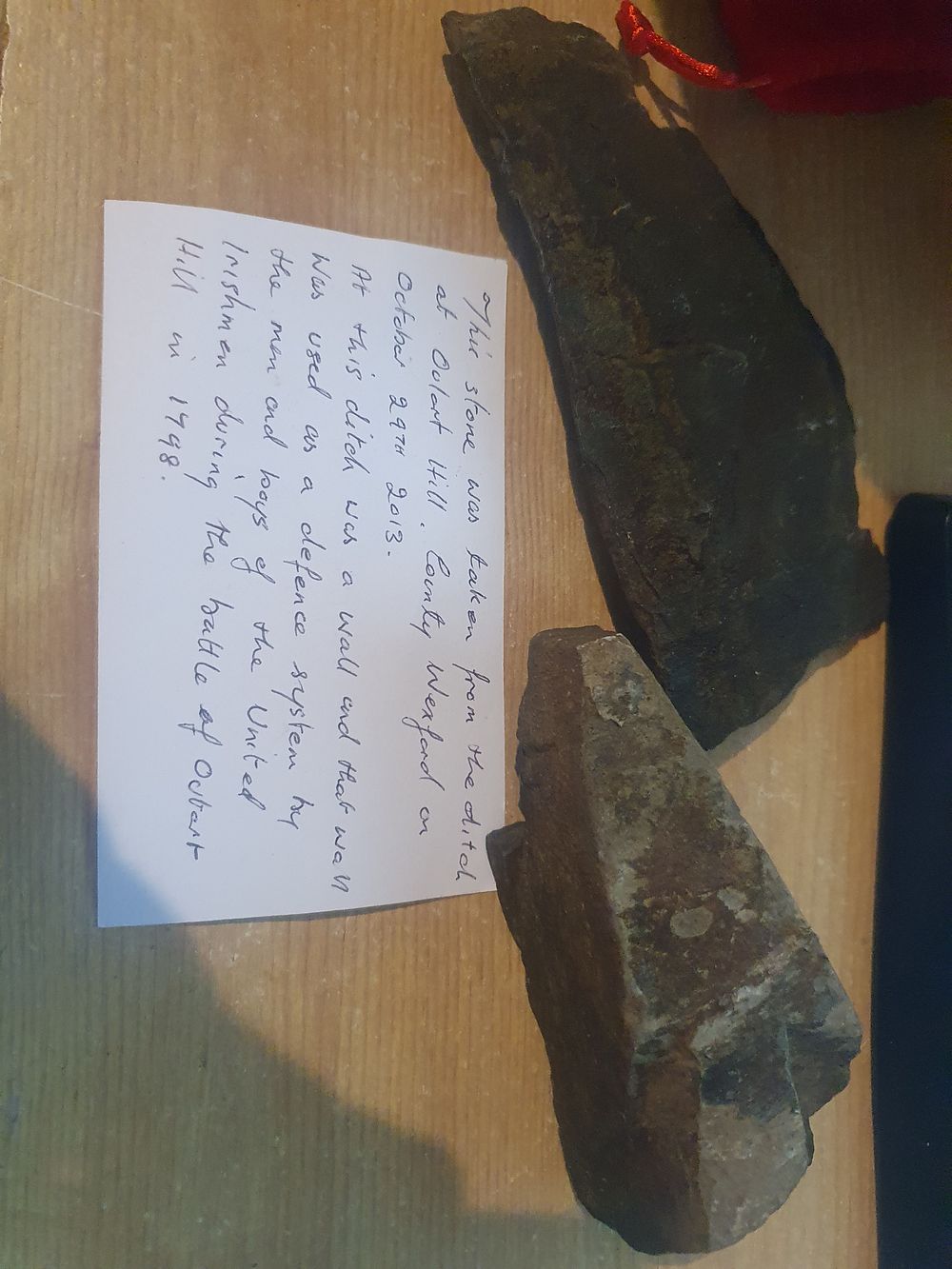 Lot 330: Vintage Irish stone