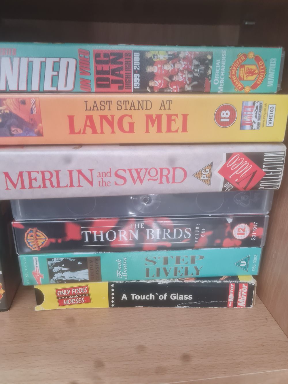 Lot 177: Vintage vhs