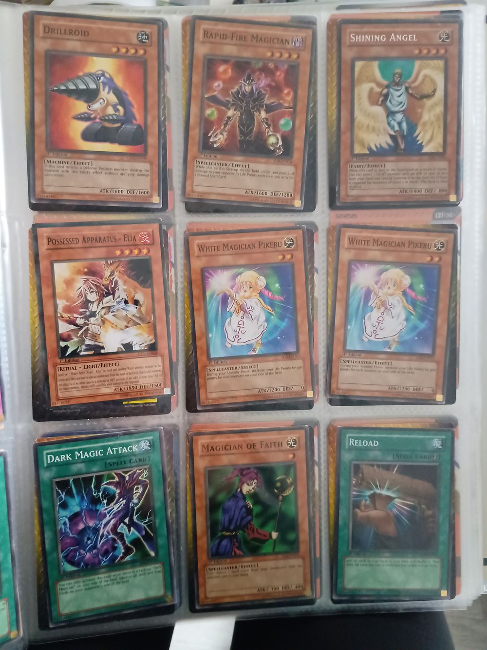 Lot 218: Yu-Gi-Oh 1st Edition Collectable 1996 Cards