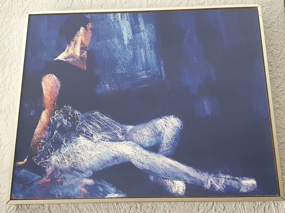 Lot 342: Large canvas