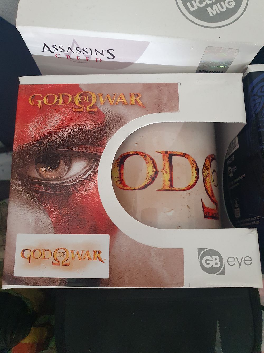 Lot 347: New god of war mug
