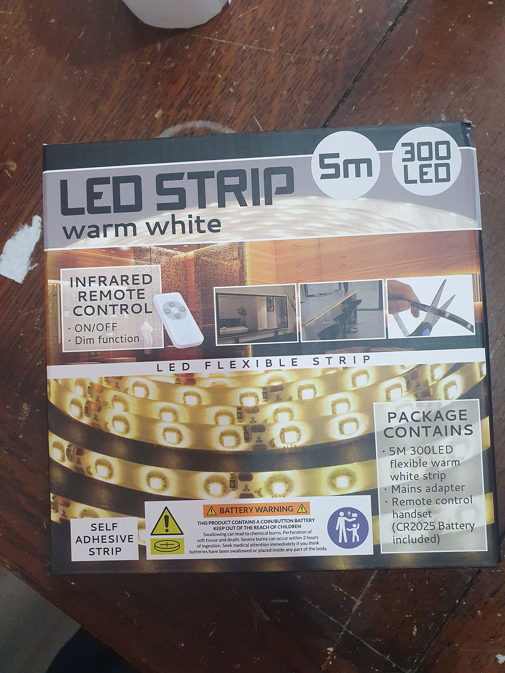 Lot 332a: New led strip boxed