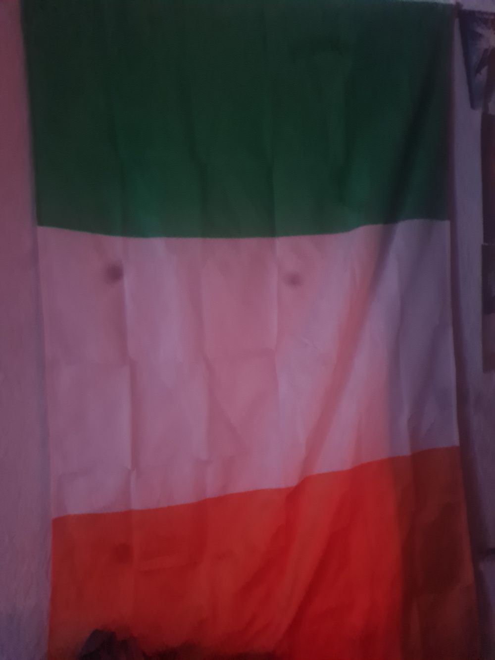 Lot 176: Large irish tricolour