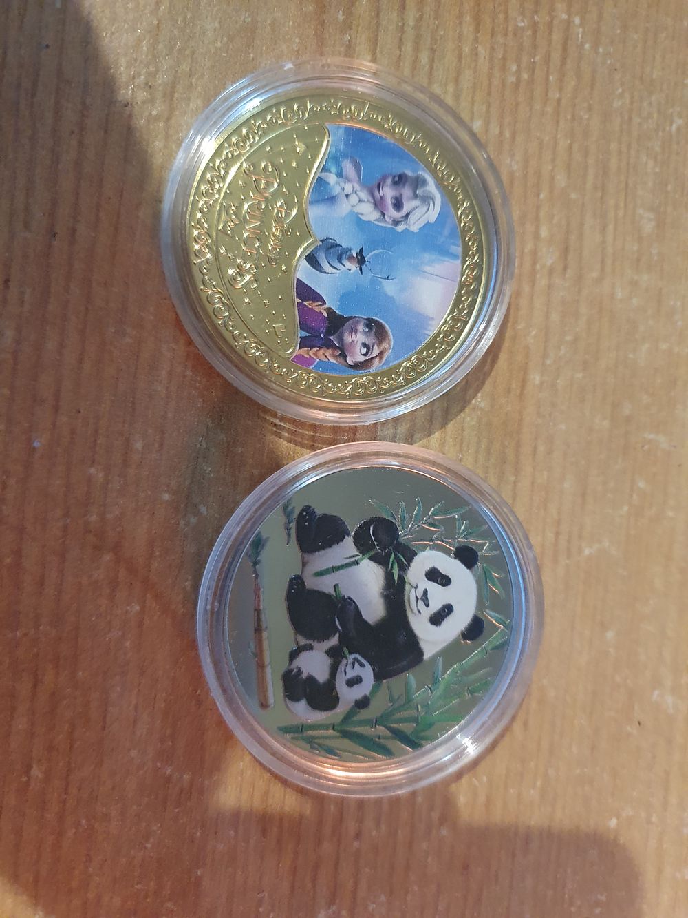 Lot 240: 2 collectable coins