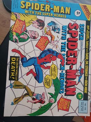 1976 vintage spiderman comic