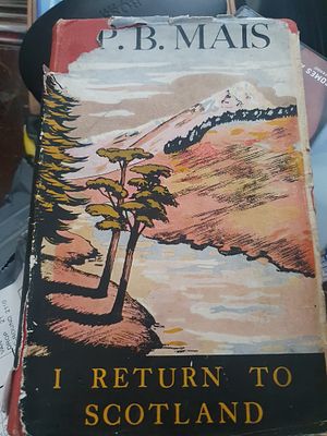 Vintage pb mais I return to Scotland