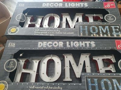2 new decor lights