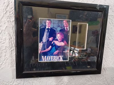 Framed maverick film reel