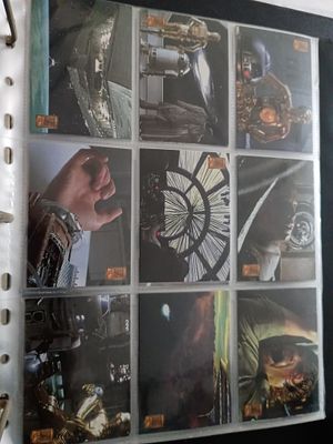 Collection of vintage star wars cards
