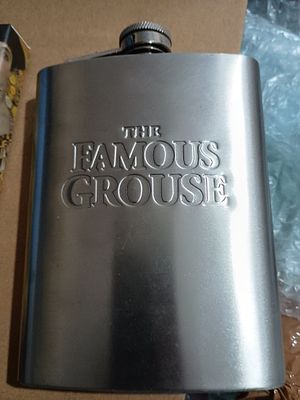 Famous grouse whisky decanter