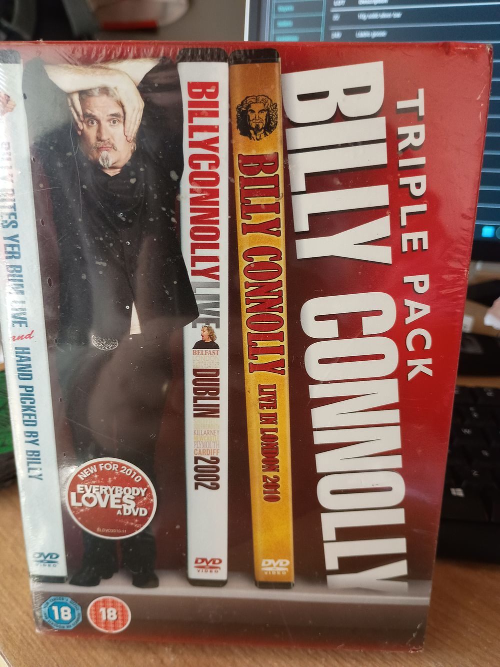 Lot 207: Sealed billy Connolly