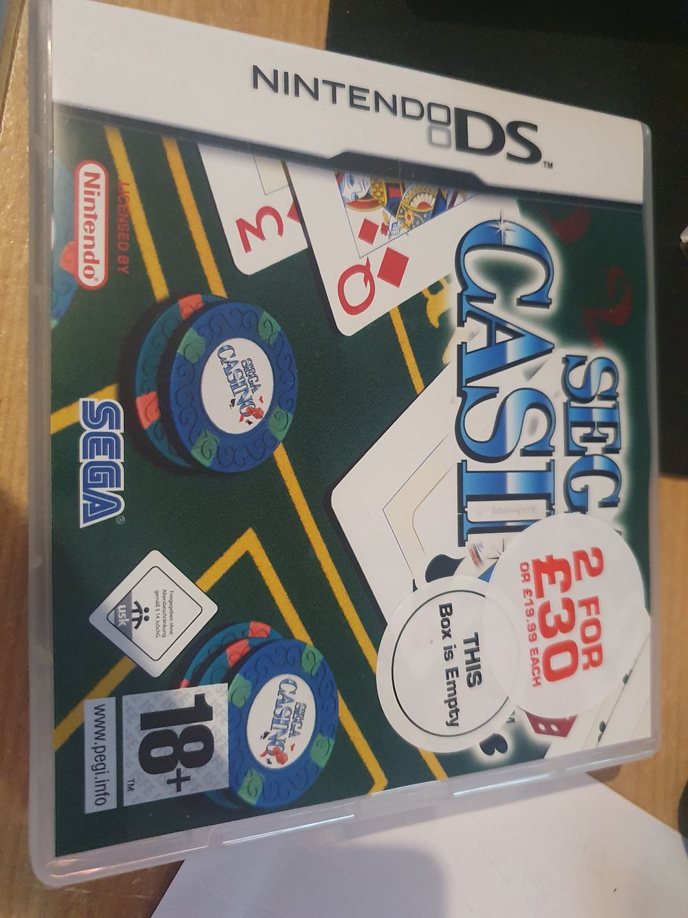Lot 229: Nintendo ds game