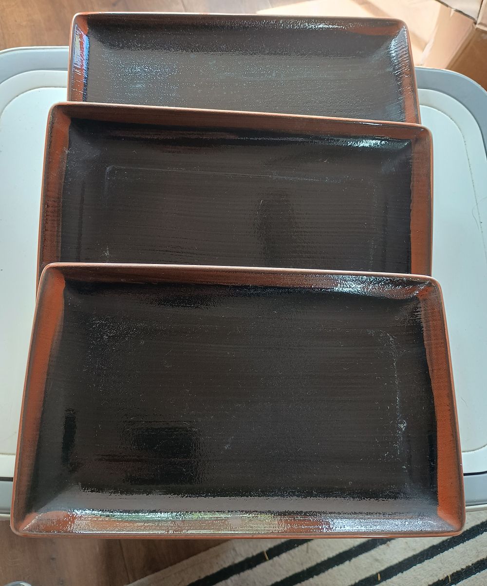 Lot 216: Set of 3 steelite sandwich Plates