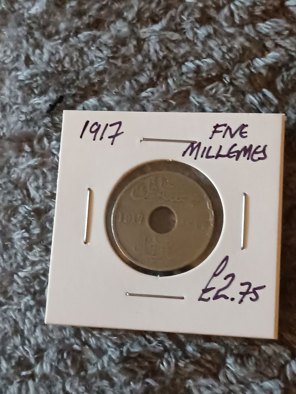 Lot 117: 1917 five millgmes