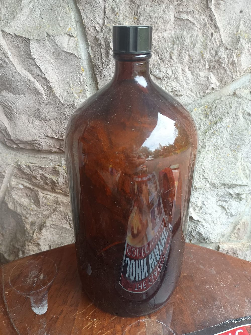 Lot 266: Brown bottle large