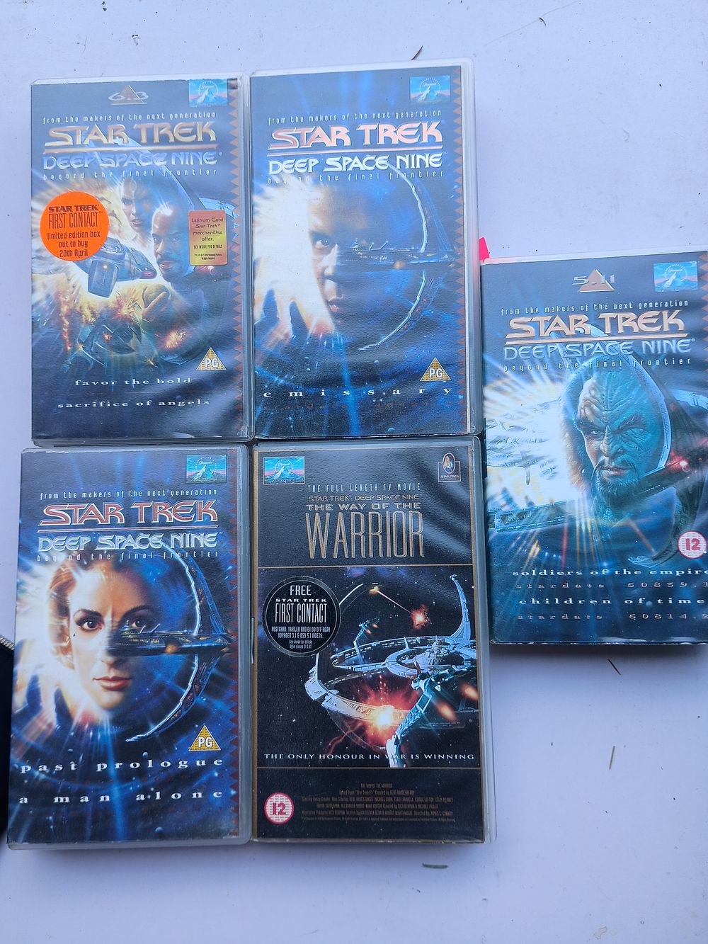 Lot 9e: Vintage star trek set
