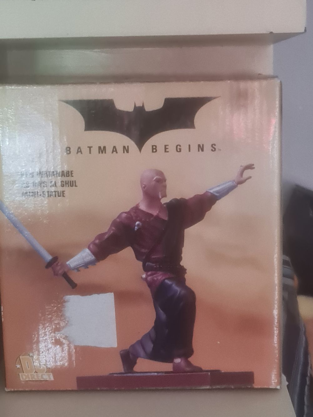 Lot 121: Batman ras al ghul figure boxed