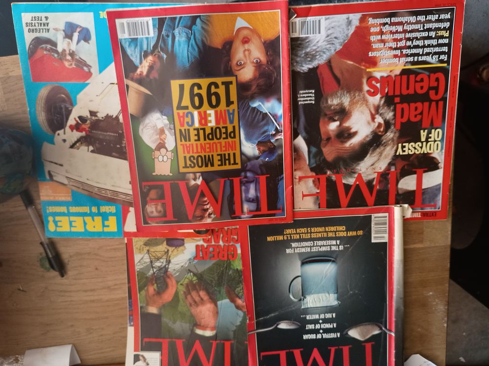 Lot 228: Vintage times magazines etc