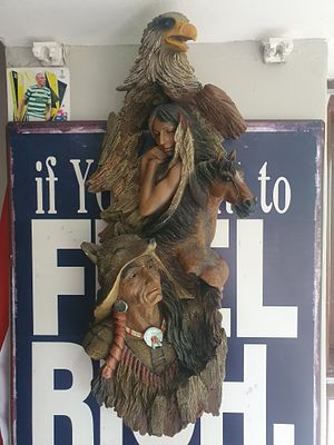 Large Indian theme hanging peice