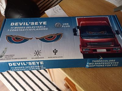 Devils eye flashing usb mode