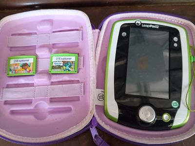 Leap pad with 2 games