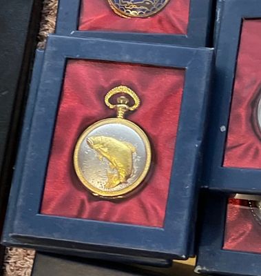 Boxed pocket watch