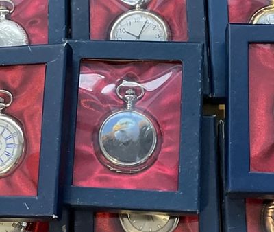 Boxed pocket watch