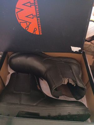 New leather boots boxed. Size 11