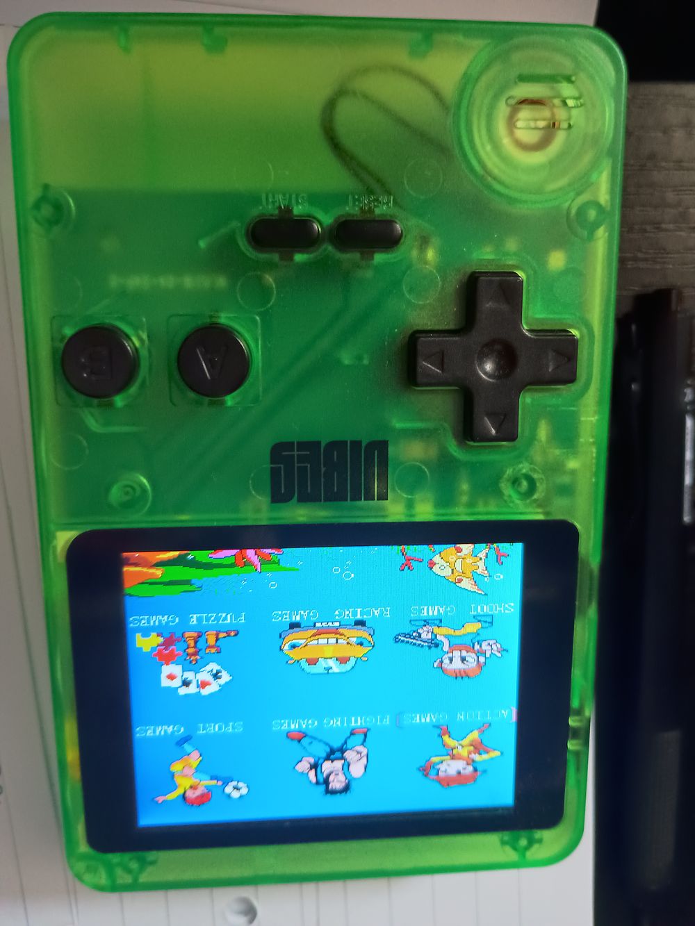 Lot 166: Retro handheld games console