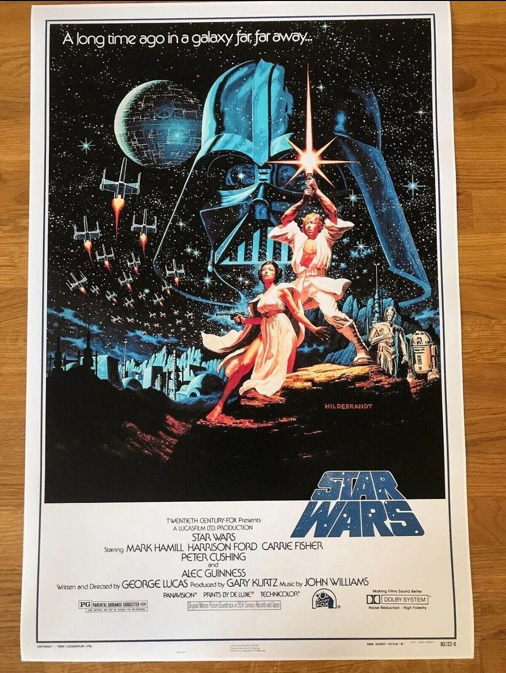 Lot 254: Large movie poster