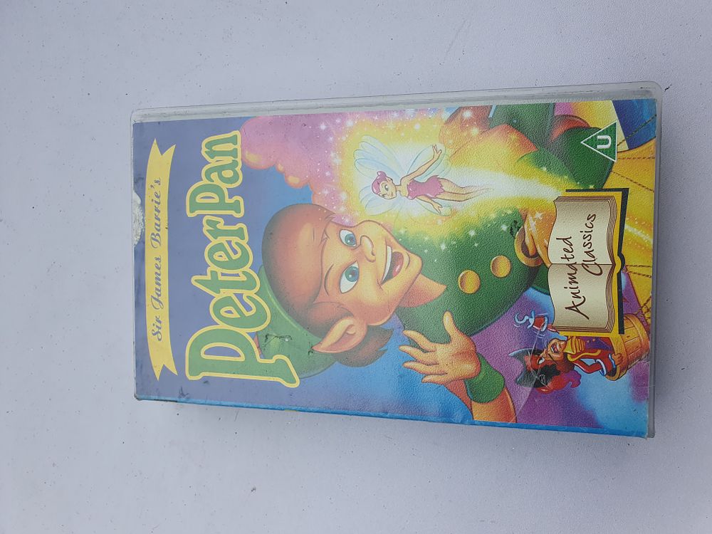 Lot 187: Vintage Peter pan vhs