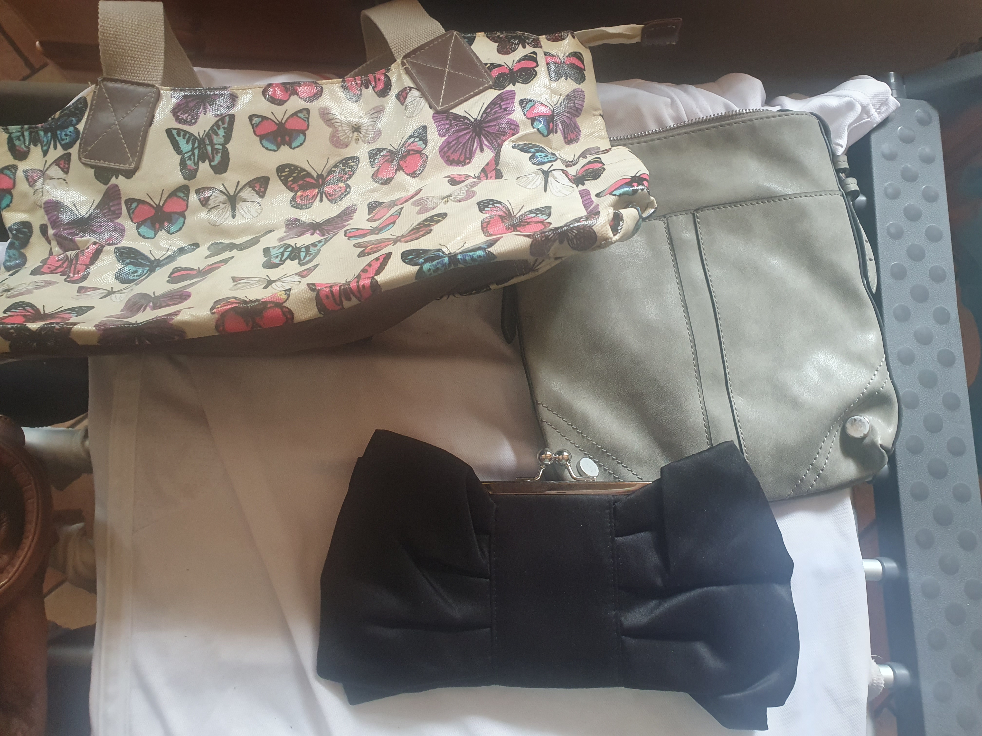 3 ladies bags etc