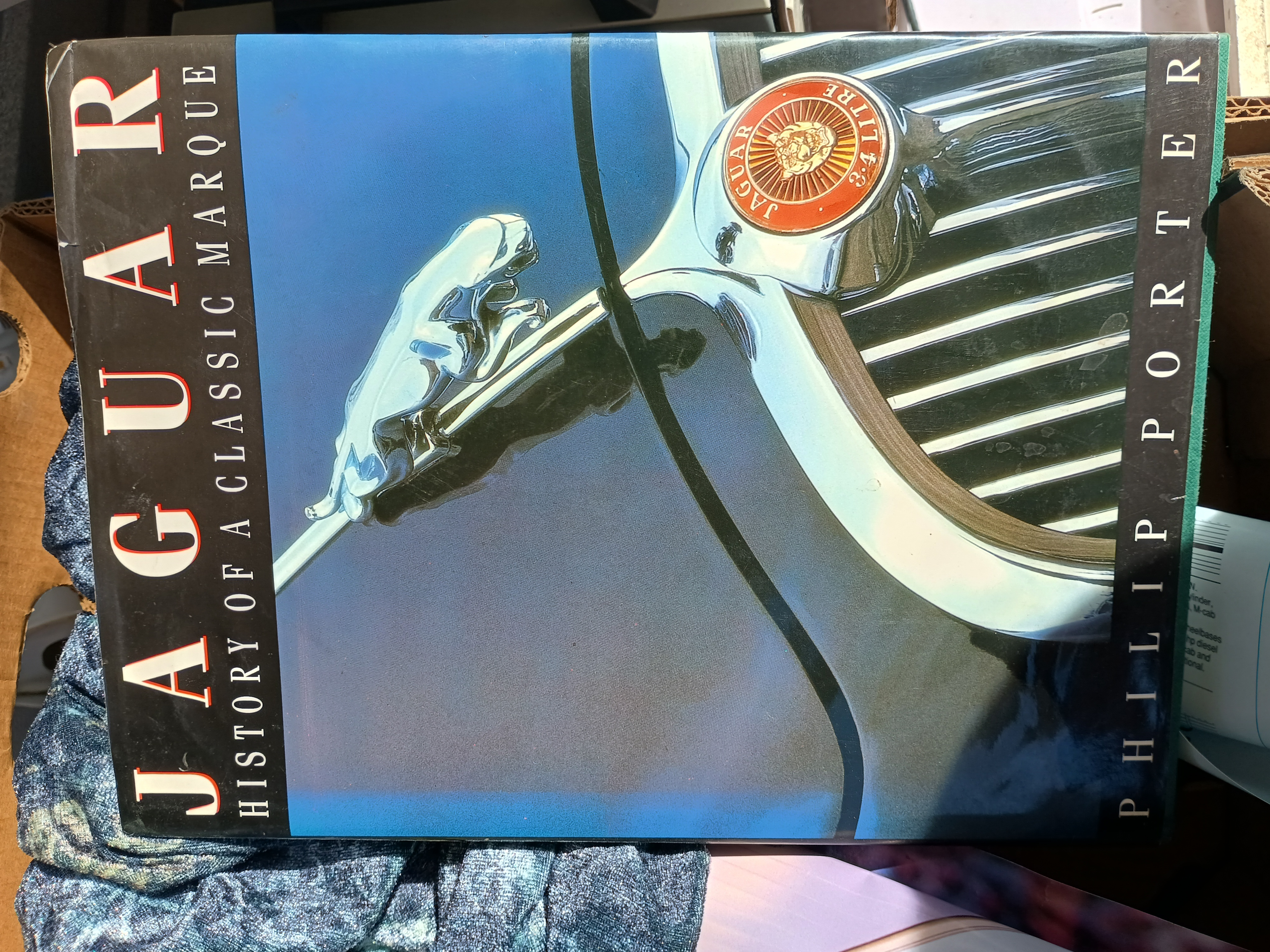 Large jaguar hardback