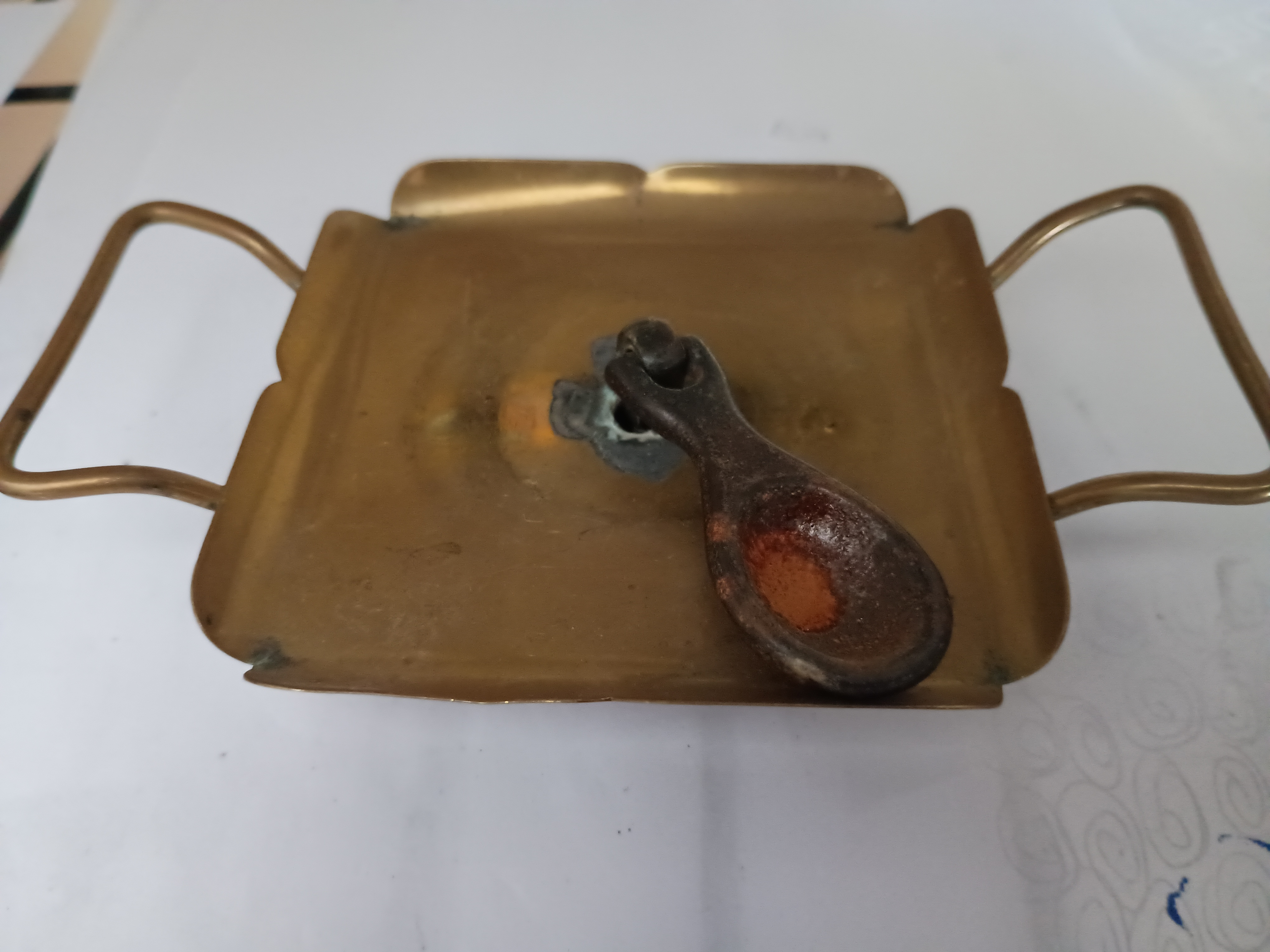 Vintage brass peice