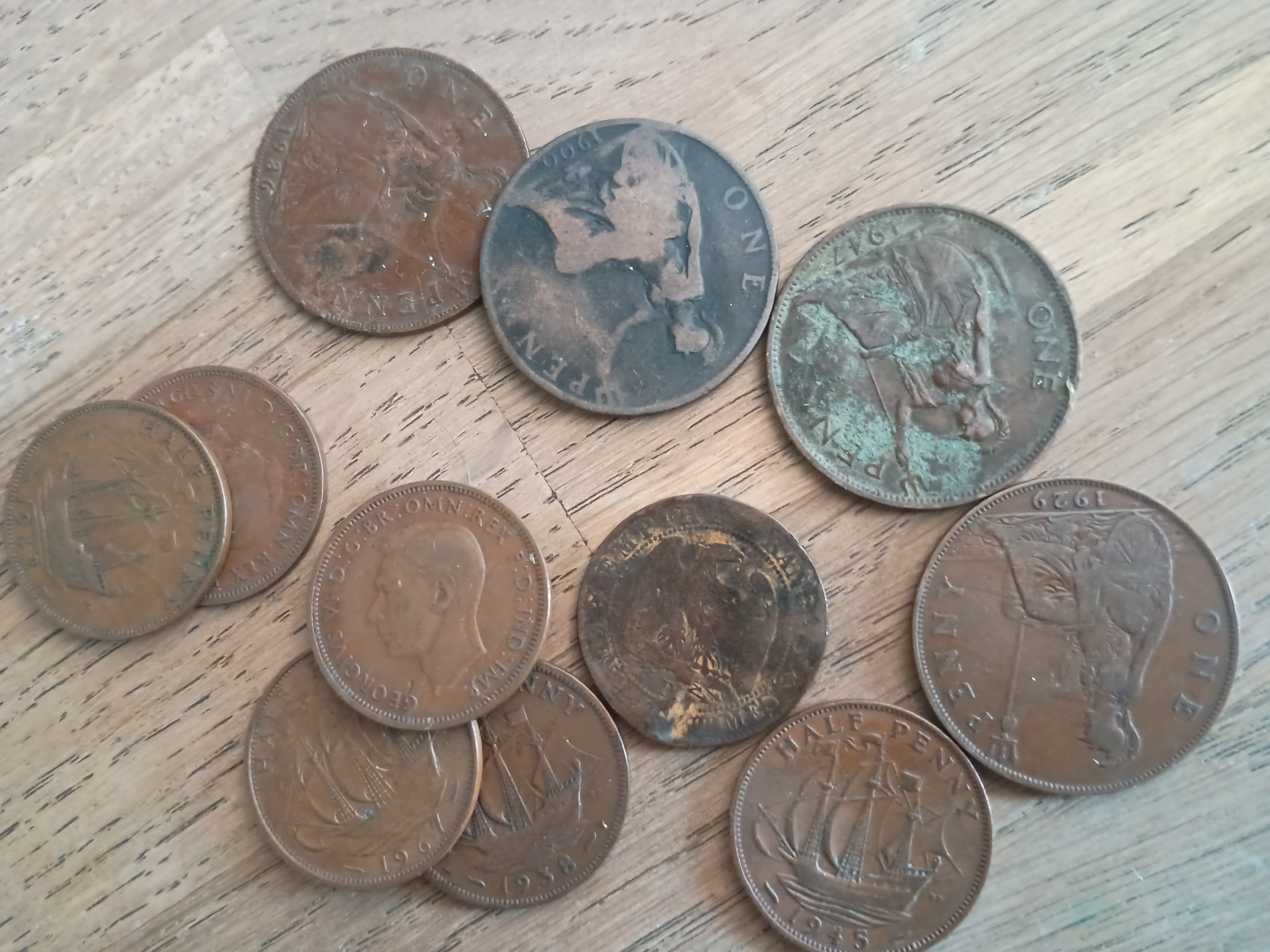 Collection of vintage coins